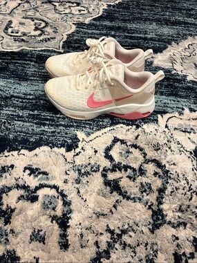 Nike Cream and Pink Women's Training Sneakers